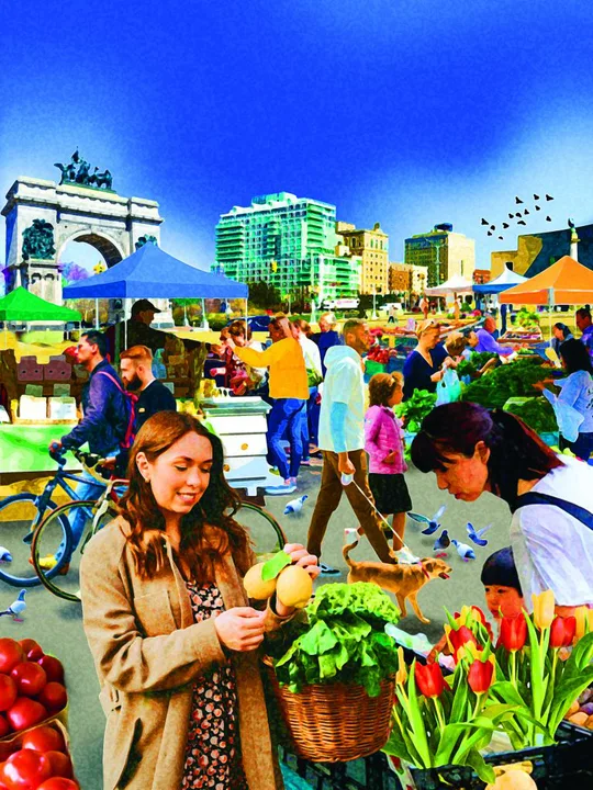 Do you want to see a Green Market in Kensington