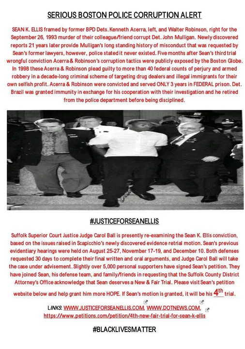 New & Fair Trial for Sean K. Ellis