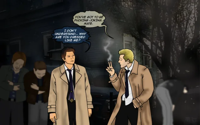 CW: SUPERNATURAL/CONSTANTINE CROSSOVER WITH MATT RYAN