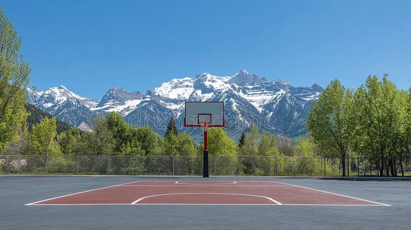 Public Basketball Court in Frisco Colorado