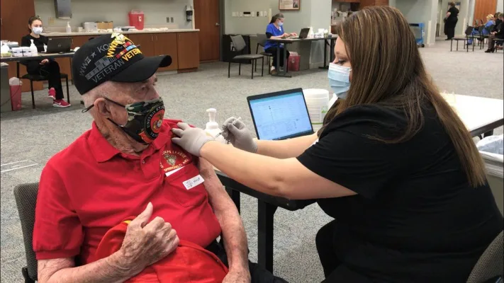Provide Overseas Vets COVID Shots Now!