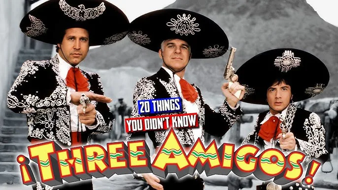 RE-MAKE THREE AMIGOS WITH BORAT, NAPOLEON DYNAMITE AND AUSTIN POWERS