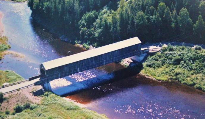 SAVE The French Village Covered Bridge, N.B.