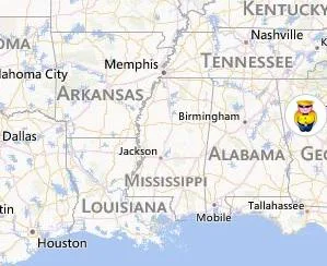 MegaBus to Jackson, MS