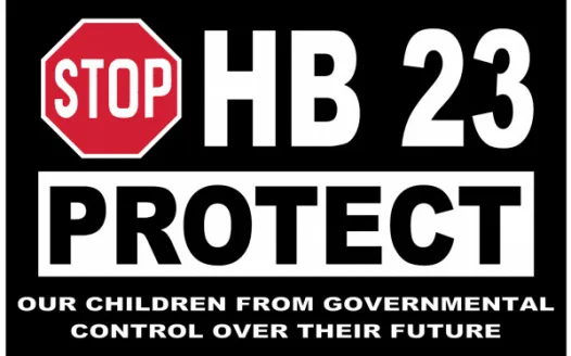 Sign To Stop HB 23