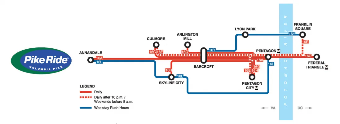 Fix Pike Ride! Real Transit Options to Columbia Pike!