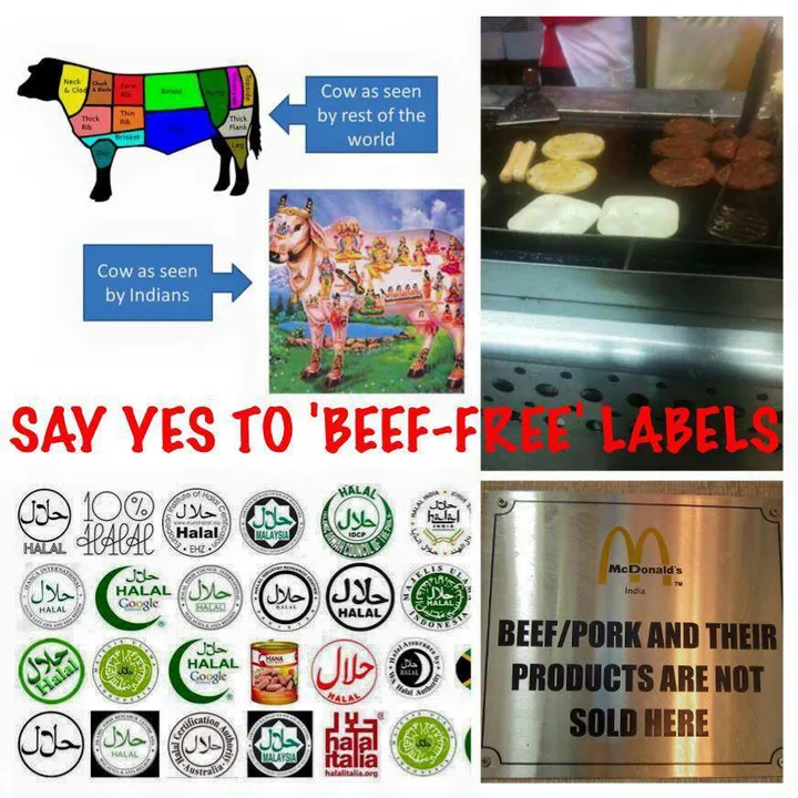 Beef-Free Labels For Hindus And Buddhists