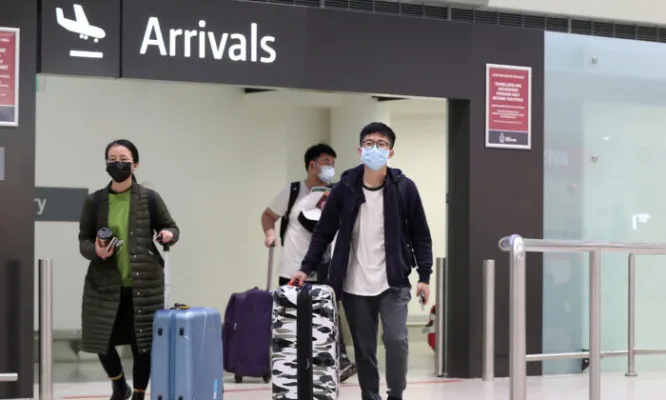 Anyone on Temporary visas shall be given the option to return and self-quarantine