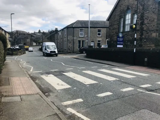 Traffic calming measures needed on New Mills Road, Hayfield