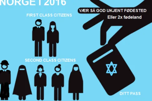Nei til juridisk rasisme og pass diskriminering