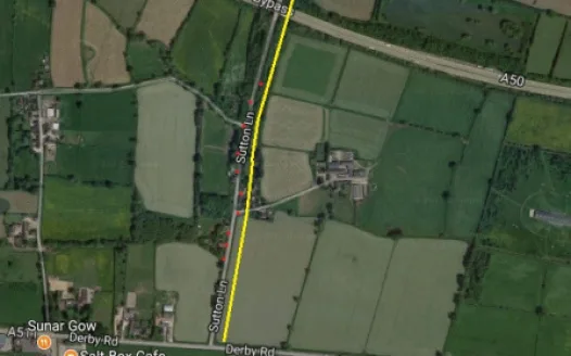 Petition to reduce the national speed limit on Sutton Lane, Foston.