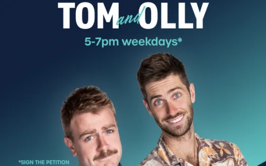 Get Tom & Olly on the Drive Show