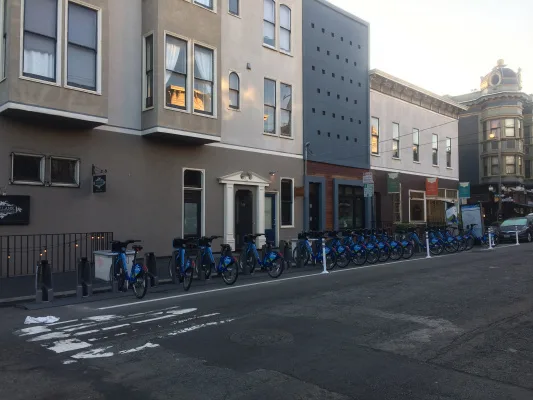 Save Bike Share in the heart of Hayes Valley