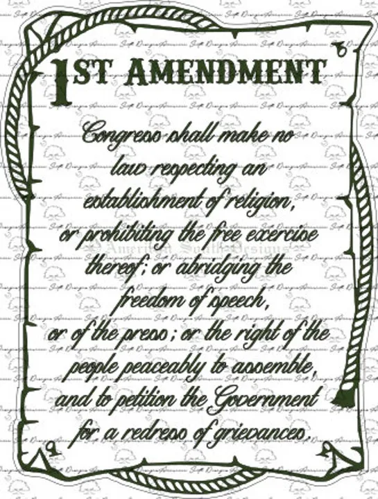 Freedom of a Peaceful Religion Act - Amendment 1A
