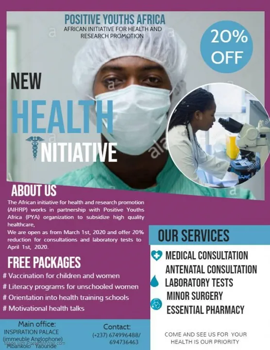 PYA and AIHRP team up to Provide Free Health Services for IDPs in Cameroon