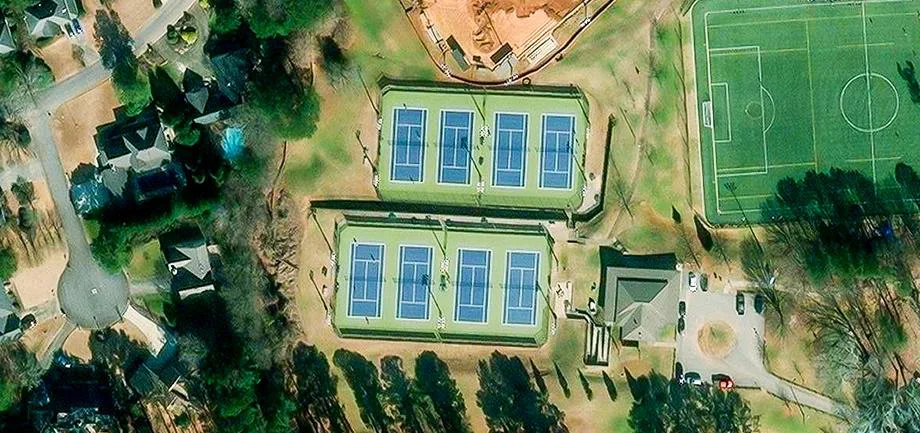 Terrell Mill Tennis Center Parking Lot