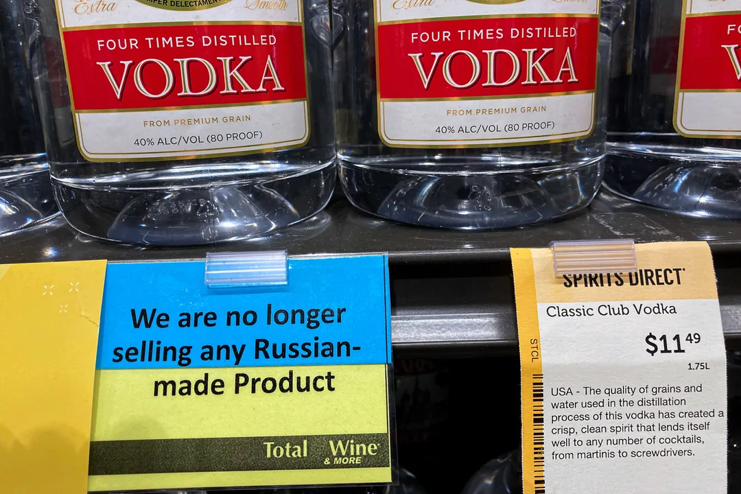 Boycott Putin, russian products and travels in Russia