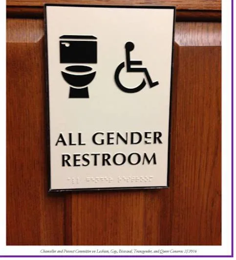 XXX All-Gender Restrooms at La Verne