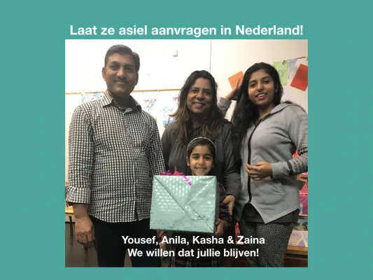 STOP Uitzetting Familie Javed!