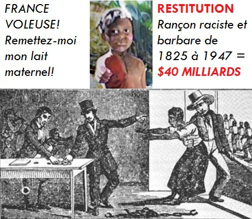 Restituez a Haiti la Rancon Française ($ milliards)