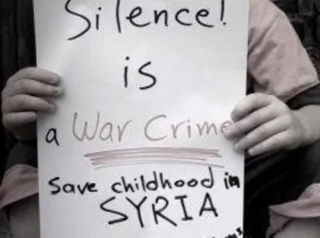 End the bombing in syria