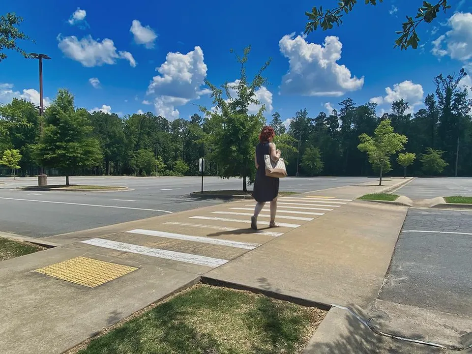Crosswalk at Winthrop & George Streets