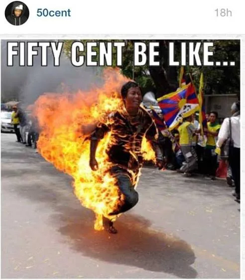 Respect the Tibetan Cause, 50 Cent!