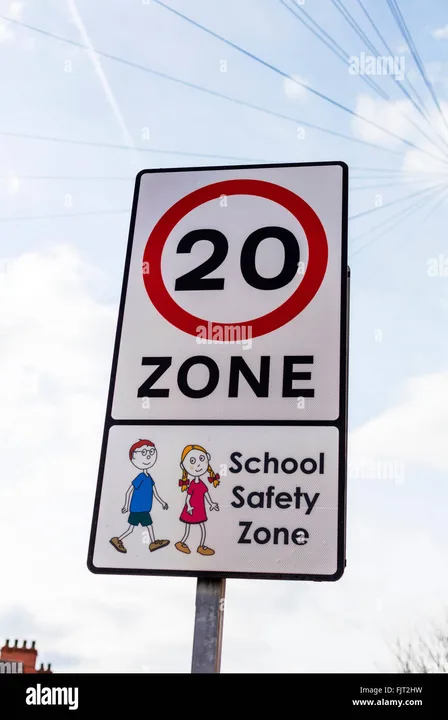 Enforcement of the 20MPH limit around schools in the UK