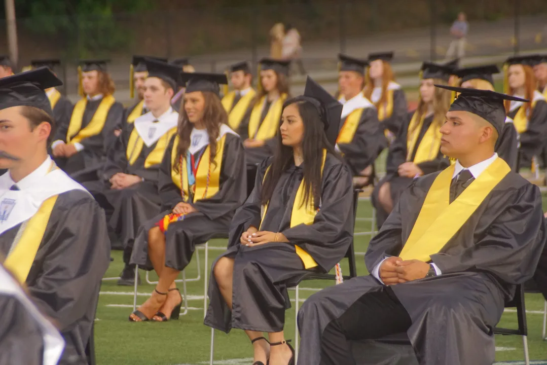 Graduation of Football field