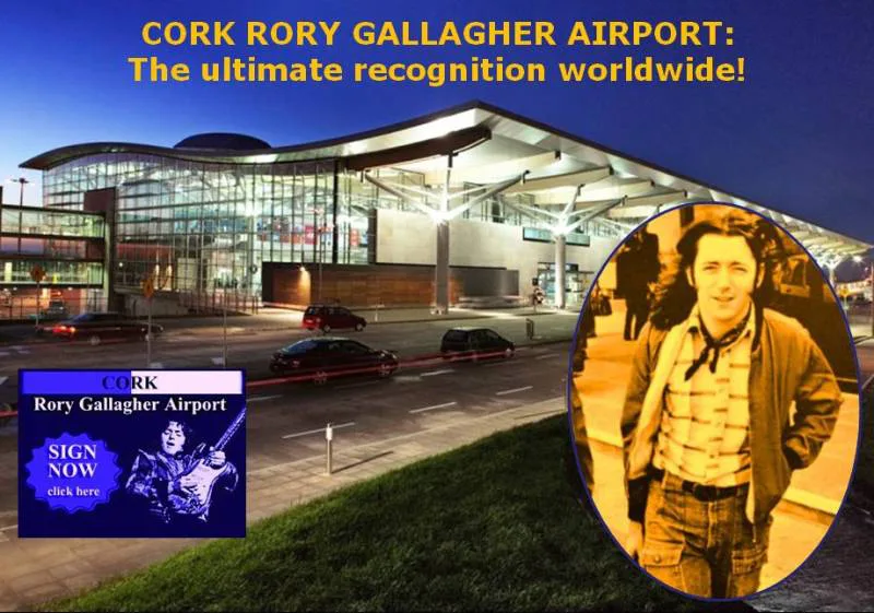 Official Petition to Rename Cork Airport after Rory Gallagher