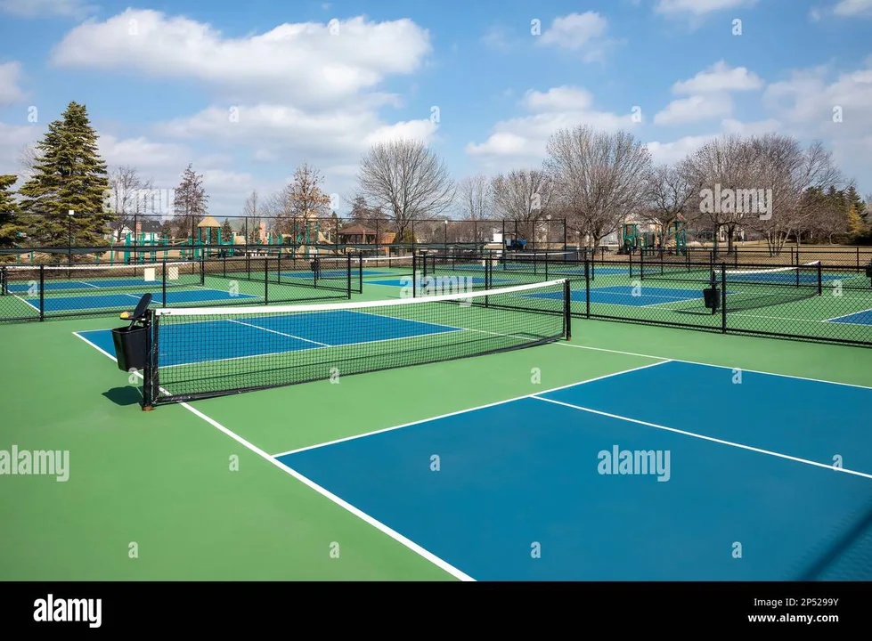 Addition of pickleball courts to the Darden Towe Tennis Courts Rehab