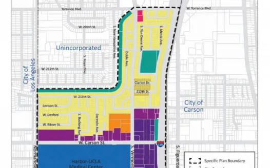 Action Against West Carson TOD