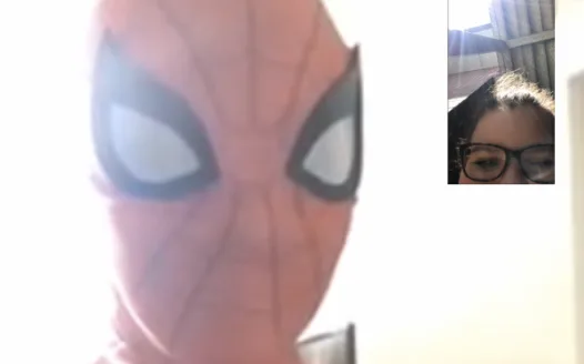 make aaron wear his spiderman costume for marvel day during spirit week