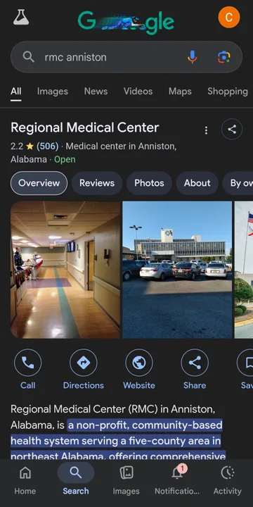Demand for Healthcare reform in Anniston Alabama