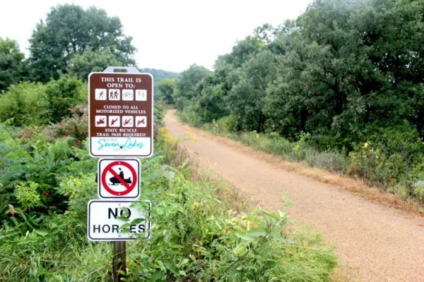Open Stower Seven Lake Trail to Equines