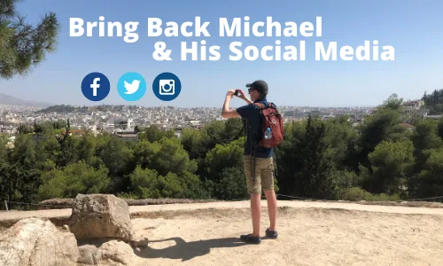 Bring Back Michael Mahin's Social Media!