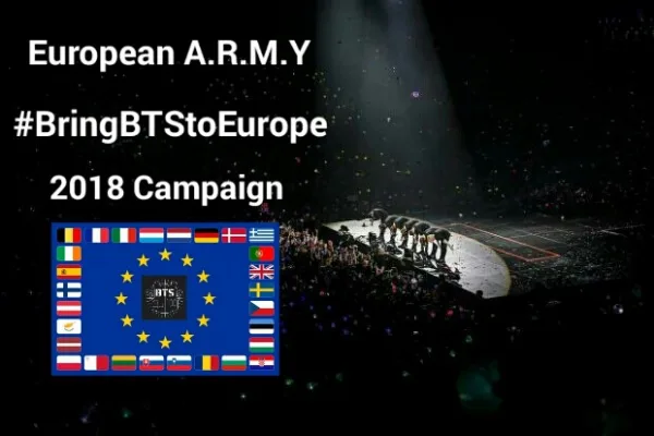 European A.R.M.Y #BringBTStoEurope 2018 Campaign