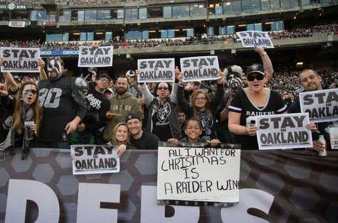 Say NO to the Raiders proposed move to Las Vegas!