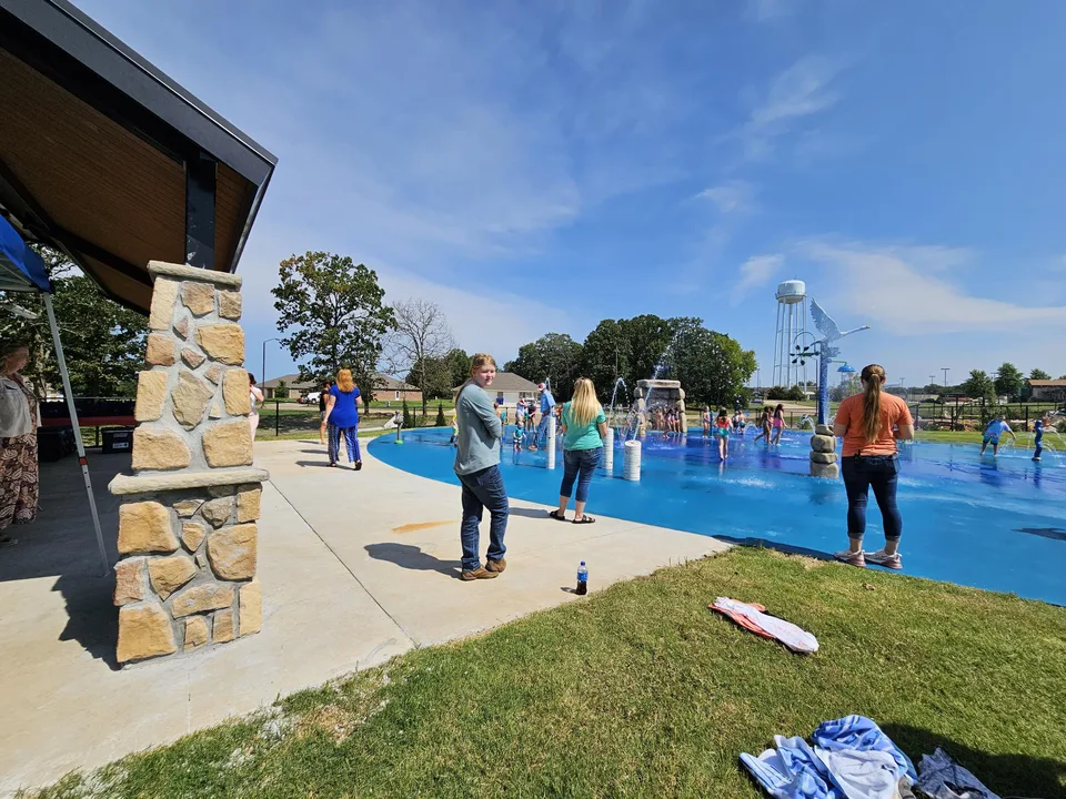 A new splash park for our kids