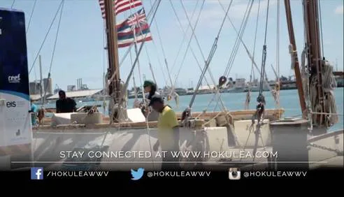 Hōkūleʻa should not fly the USA flag, nor fly it above the Hawaiian Kingdom flag.