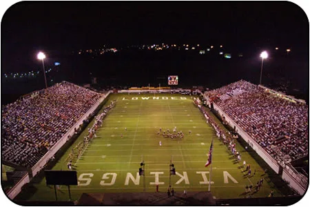 Lowndes Graduates Last time under the Friday Night Lights!