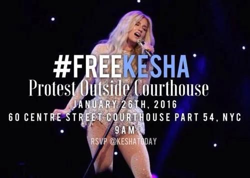 Let Daisy Go Protest for Kesha 