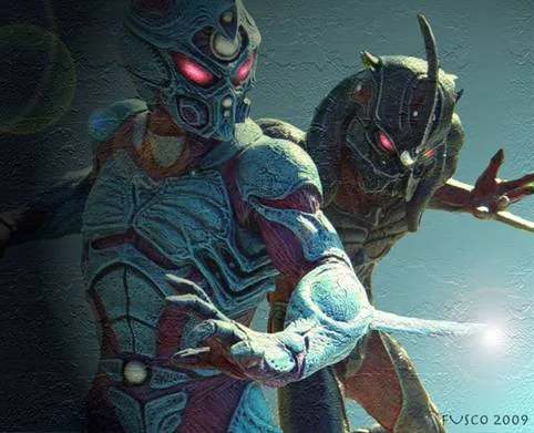 Continuation of the movie Guyver 3