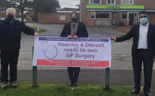PETITION FOR A NEW HEALTH CENTRE AND DOCTORS SURGERY IN DOWNLEY AND DISRAELI