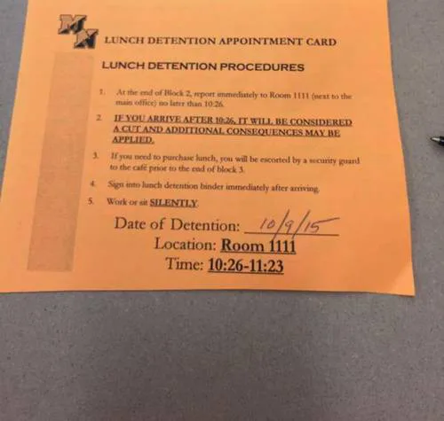 Middletown North Parking