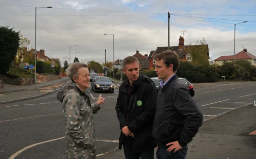 Improve safety at junction of Astwood Road and Bilford Road