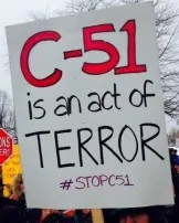 Charge Harper with distributing terrorist propaganda