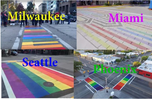 Support Rainbow Crosswalk/ Fresno Tower District