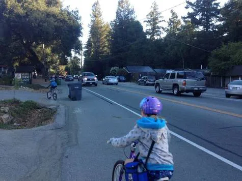 I support a sidewalk and bus stop on Highway 9 at the High School