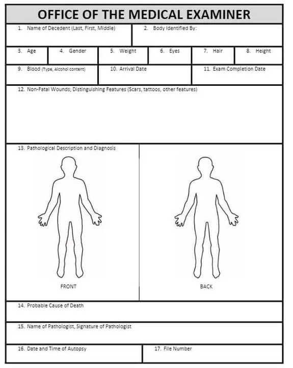 Mandatory Autospy on death of a minor child in the home.
